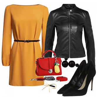Outfit mit Tigha "sanguine"