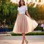 Comment porter des Tops avec Jupes en Tulle image