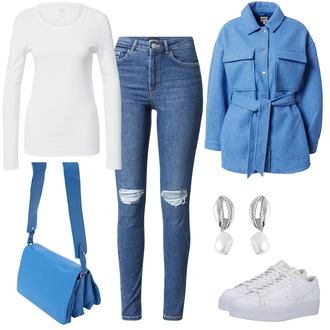 Outfit mit warehouse "Bequemer Alltagslook"