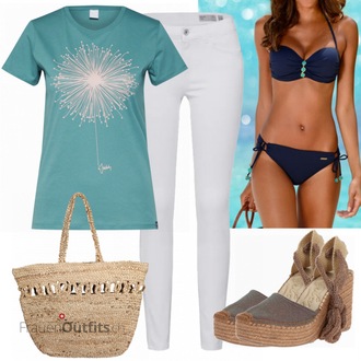 Outfit mit Bademode Lascana "Leichtes Outfit"