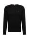 TOMMY HILFIGER Pullover navy / rot / schwarz / weiß