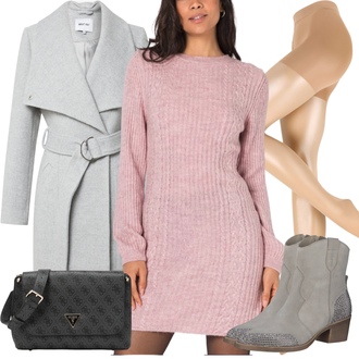 Pink outfits "Zimski videz"