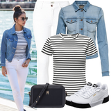 Abend Outfits Casual für Damen image