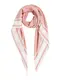 TOMMY HILFIGER Šátek 'ELEVATED CHIC'  růžová / offwhite
