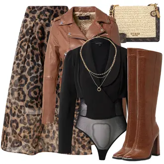 Winter Outfits Leichte 3/4-lang mit Beige/Gold/Gelb Feine Kette/Kette About You "Perfekt für den Winter"