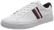 Tommy Hilfiger Herren Corporate Leather Sneaker, weiß, 43 EU