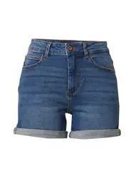 PIECES Shorts ''''Pacy'''' blue denim