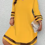 tuniken große größen aus Mesh für Damen image