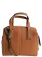 PIECES Handtasche cognac