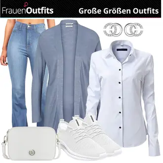 Wolle-seide Outfit mit Hellblau/Blau Low Waist Jean/Wide Leg Jean/Jeans mit Schlitz/High Waist Jeans/Schlaghose Jeans "Alltagsoutfit"
