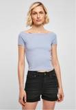 Lichtblauwe crop tops image