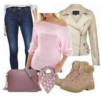 Cowgirl, Esthetische Outfit mit Rosa/Lila Schal/Hut Bandana Cashmere Dreams "Rosa"Look: Western, Trendige, Vintage, Boho, Trachten, Cowgirl, Country Styl, Retro, 80er