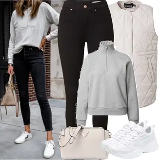 Kombinacije za zimu Boho, Stil sa Crna/Vinski Crveno Skinny Hlače/Hlače Visokog Struka/Push-up Hlača/Treggings/Tajice visokog Struka/Jeggings VERO MODA "Zimske Odjeće"Look: Stil, Rap, Boja, Vanjski, cool, Rad, Old Money