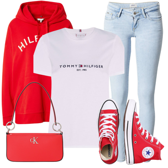All Star Hi Outfit mit Pastell Canvas-Sneaker Converse "Perfekt für den Frühling"