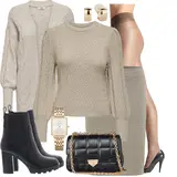 Rok Outfits geel voor Dames image