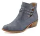 LASCANA Westernstiefelette, Cowboy Boots, Ankle Stiefelette mit Zierbndern & Blockabsatz VEGAN