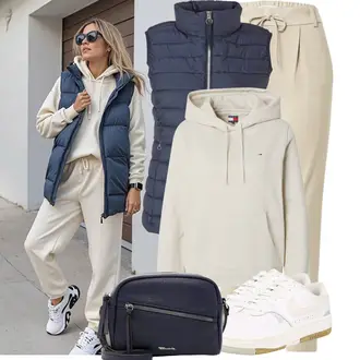 Jahreszeiten Outfits Hochzeit mit Weiß/Blau/Creme/Beige/Khaki Leder Sneaker/Sneaker Low/Skateschuh/Schmaler Sneaker/Sneaker Mit Lochmuster/Sommer Sneaker/Vintage Sneaker Nike Sportswear "Schönes Frühlingsoutfit"Look: Strandtag, Konzert, Schule, Besondere Anlässe, Hochzeit