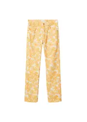 MANGO Jeans ''''Tahiti'''' creme / gelb