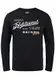 Blend Dopper Herren Longsleeve Langarmshirt Shirt Mit Print, Größe:M, Farbe:Black (70155)