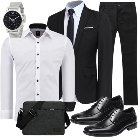 Weiß Accessoire J'S FASHION kombinieren