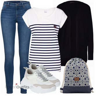 Outfit mit Blau EDC by Esprit "Perfekt für den Sommer"