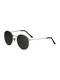 PIECES Sonnenbrille gold / schwarz