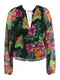 Only Tall Bluse 'ANNI' grn / pink / schwarz