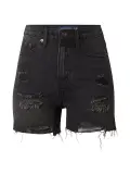 Schwarze Jeans mit Löchern image