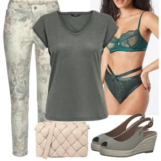 Outfit mit Weiß/Creme/Braun Business Hosenanzug/Kostüm/Eleganter Hosenanzug/Festlicher Hosenanzug/Modern Hosenanzug/Hosenanzug Sportlich Elegant/Hosenanzug Hochzeit/Hose Große Größe Only "Perfekt für den Sommer"