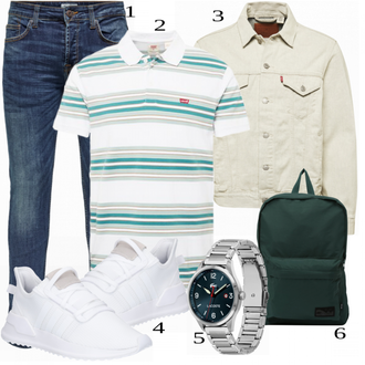 outfit mit Siva Denim Jakna "Priložnostna oblačila"