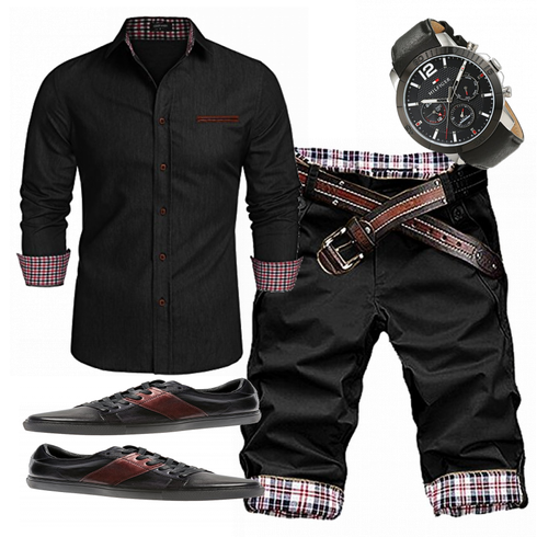 Blau Overall COOFANDY kombinieren