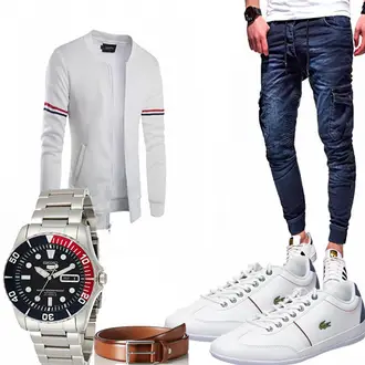 Party Outfits mit Rot MLT Belts & Accessoires "Bloprin"
