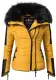 Navahoo Steppjacke Yuki2 stylische Winterjacke mit edlem Kunstfell-Kragen