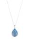 Anhnger mit Kette Jamelli blau