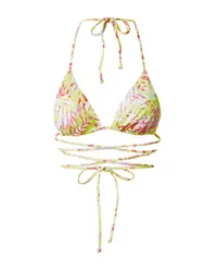 Hunkemöller Bikinitop ''''Marrakesh'''' schilf / pink / rot / weiß