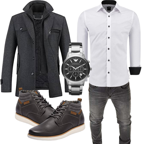 Weiß Accessoire J'S FASHION kombinieren
