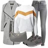 Ichi Winter Jeans Outfits image