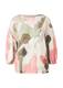 s.Oliver BLACK LABEL Bluse beige / ecru / pastellgrn / rosa / wei