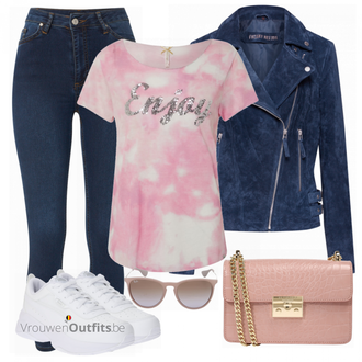 Outfit met wit Sneaker Puma "Key Largo Shirt"