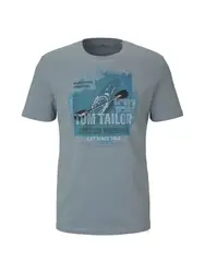 TOM TAILOR T-Shirt blau