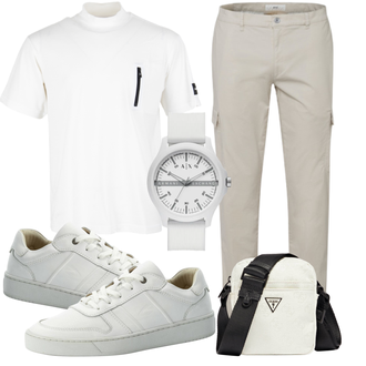 Outfit mit Weiß Sneaker Camel Active "Schönes Freizeit Outfit"