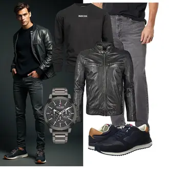 Classic Outfit mit Grau Unkategorisiert Amazon Essentials "Freizeit Outfit"Look: Sportlich, Classic