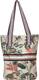 CECIL Tasche grün / beige / hellorange
