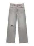 Női szürke Boyfriend Farmernadrág Culotte image