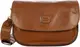 BRIC'S Leren Schoudertas Volterra Messenger Bag Tobacco Bruine