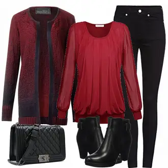 Outfit mit Blau CECIL "Renata"