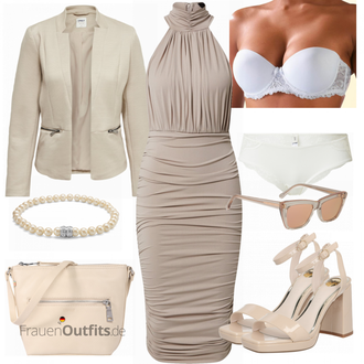 Outfit mit Grau AX Paris "Perfektes Büro Outfit"