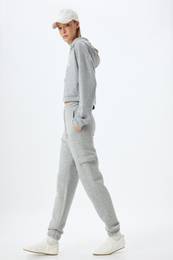 Grey Melange Women's Sweatpants