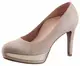 TAMARIS High-Heel-Pumpsb Heart & Sole beige