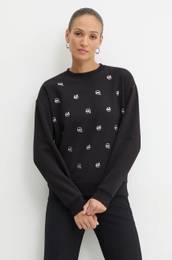 Pulover enski, rna barva, 246W1800